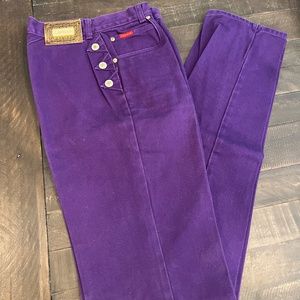 Vintage Lawman Western Jeans (90s) - Purple